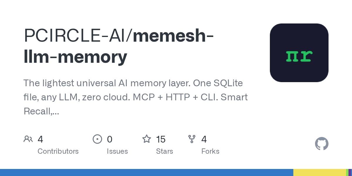 pcircle-ai/memesh-llm-memory