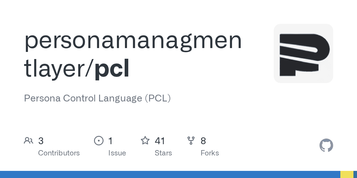 personamanagmentlayer/pcl