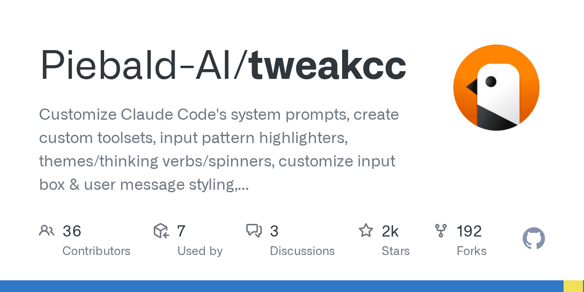 piebald-ai/tweakcc