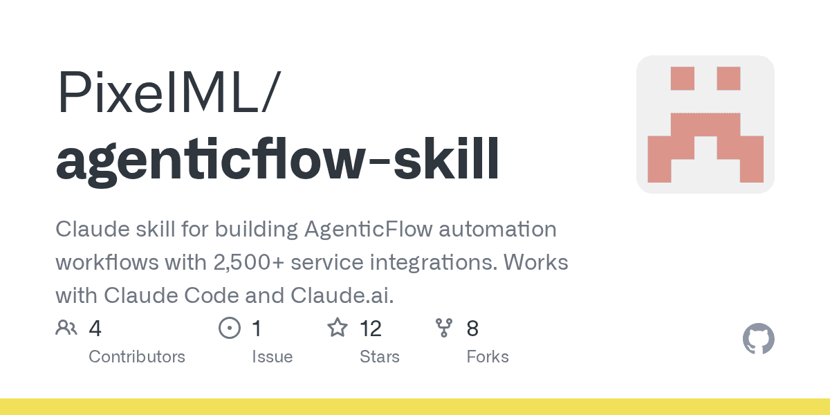 pixelml/agenticflow-skill