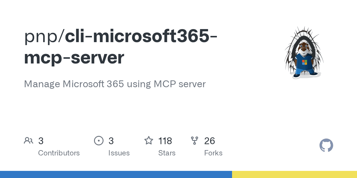 pnp/cli-microsoft365-mcp-server