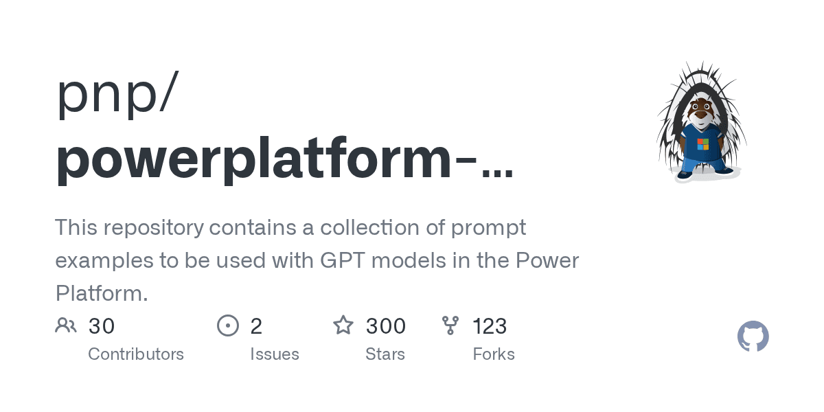pnp/powerplatform-prompts