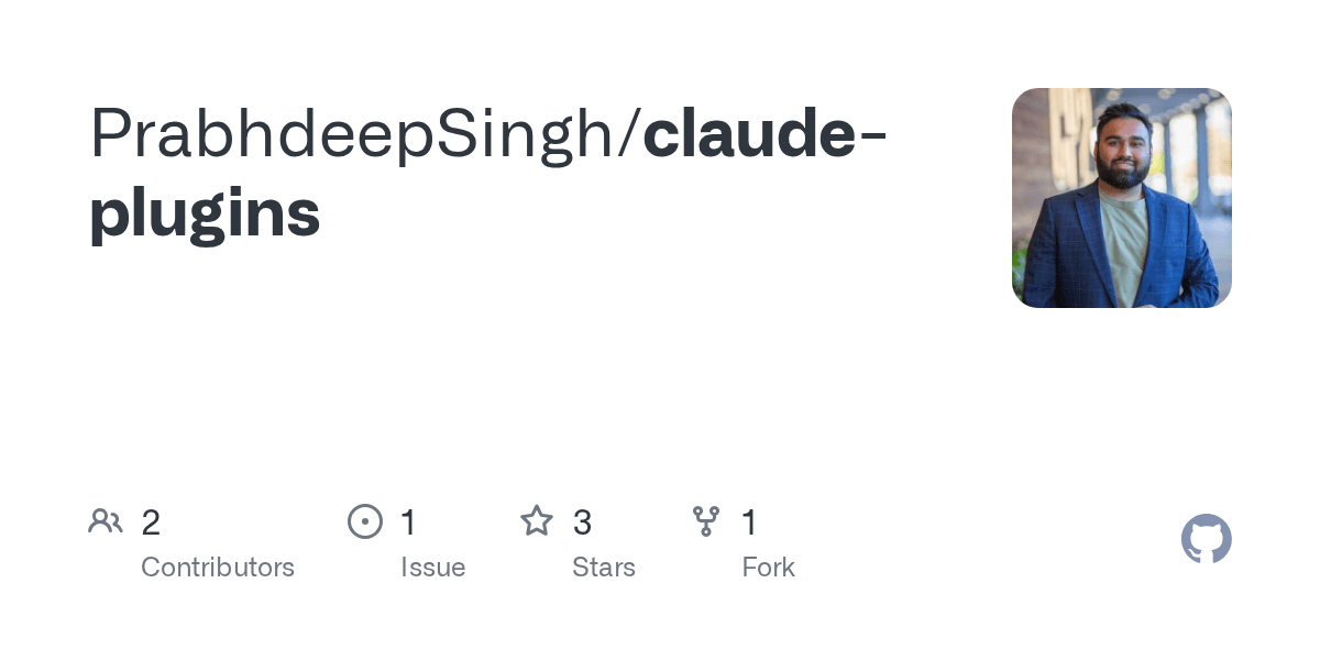 prabhdeepsingh/claude-plugins