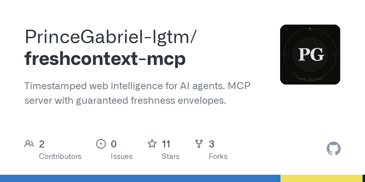 princegabriel-lgtm/freshcontext-mcp