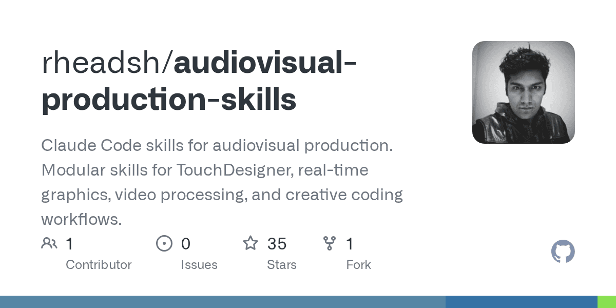 rheadsh/audiovisual-production-skills