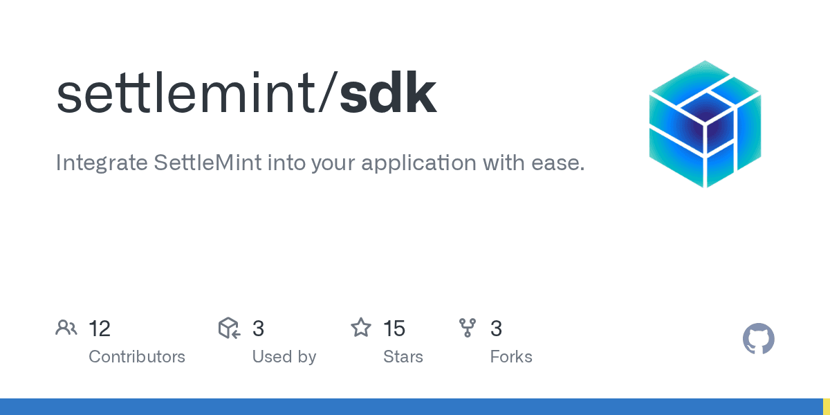 settlemint/sdk