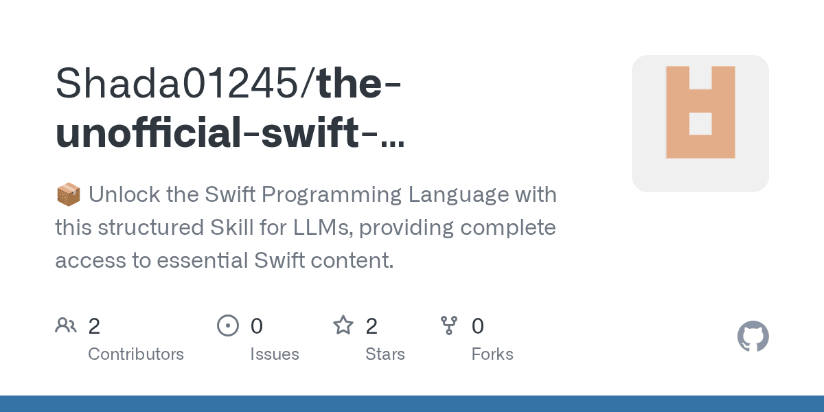 shada01245/the-unofficial-swift-programming-language-skill