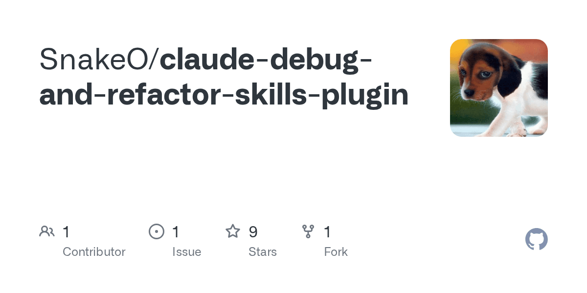 snakeo/claude-debug-and-refactor-skills-plugin