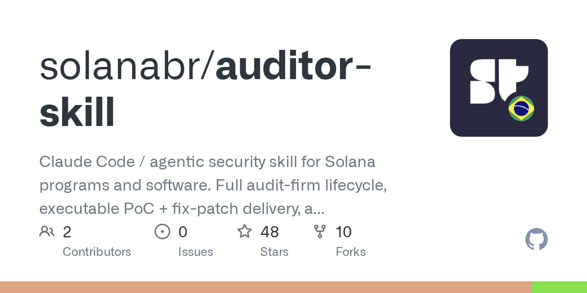 solanabr/auditor-skill