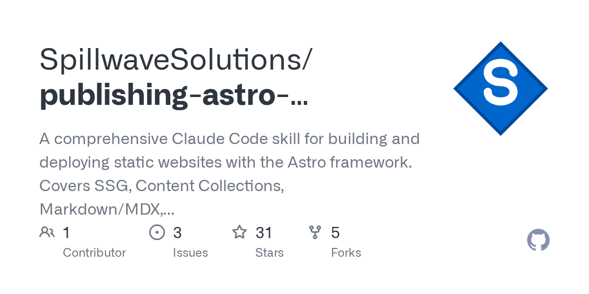 spillwavesolutions/publishing-astro-websites-agentic-skill
