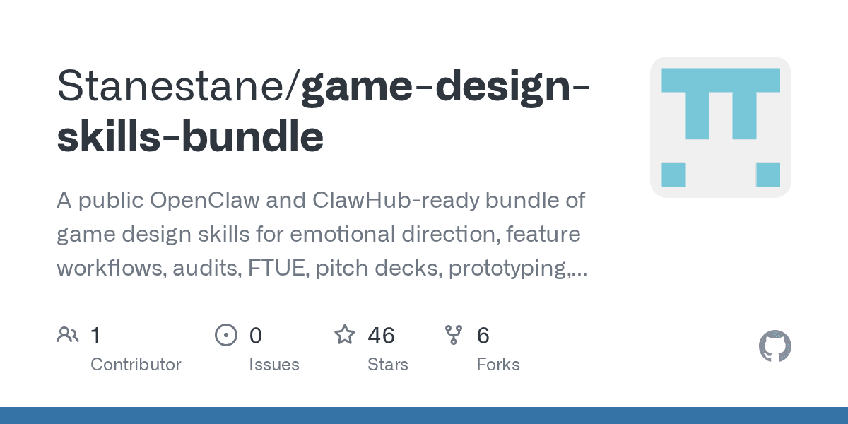 stanestane/game-design-skills-bundle