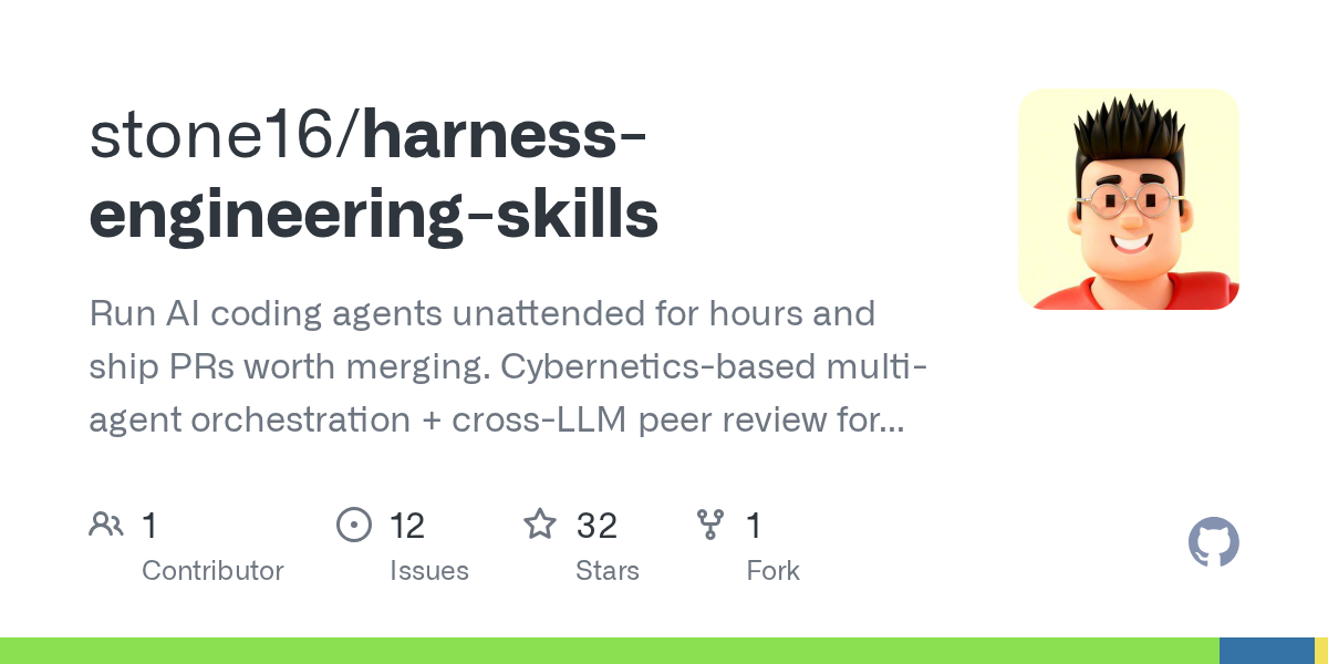 stone16/harness-engineering-skills