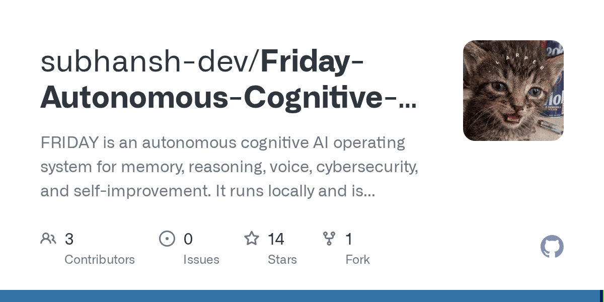subhansh-dev/friday-autonomous-cognitive-ai-operating-system