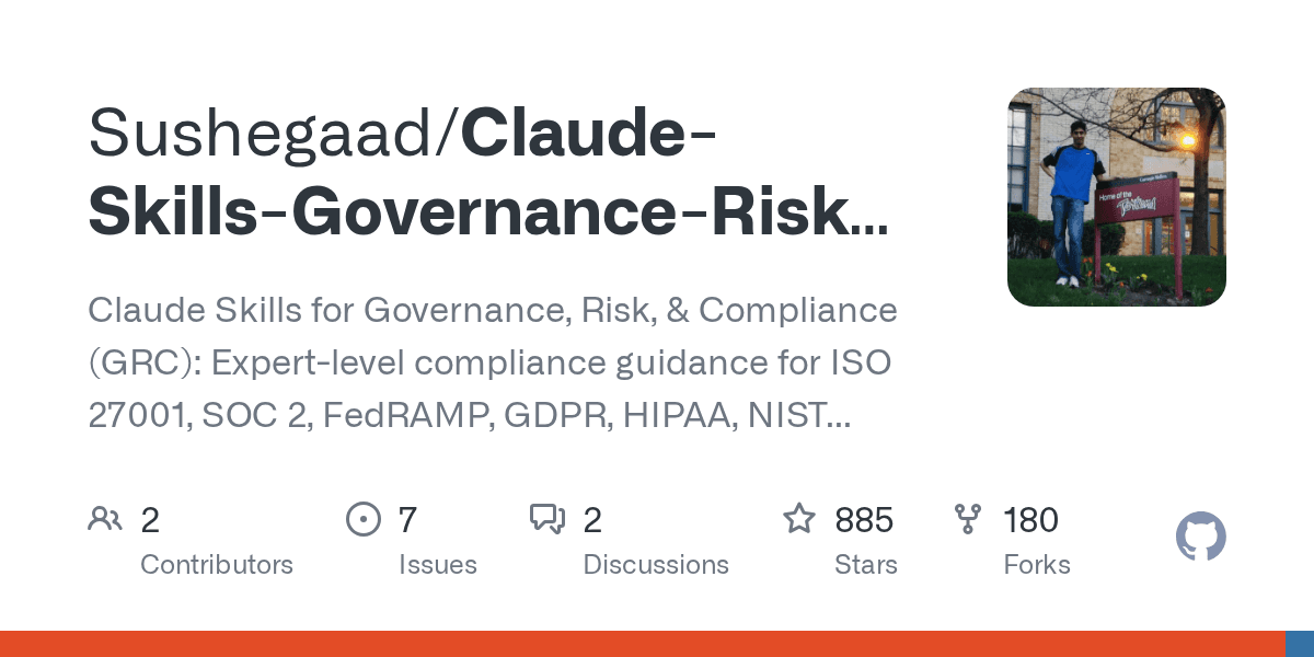 sushegaad/claude-skills-governance-risk-and-compliance