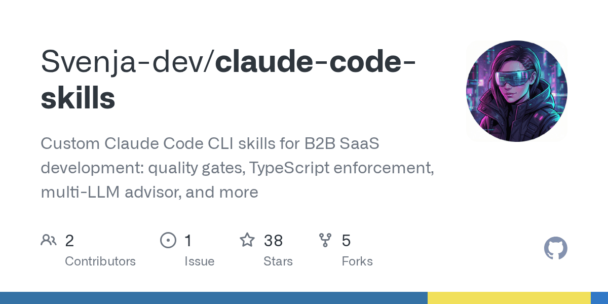 svenja-dev/claude-code-skills