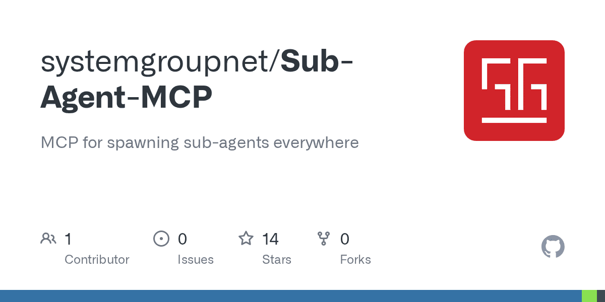 systemgroupnet/sub-agent-mcp