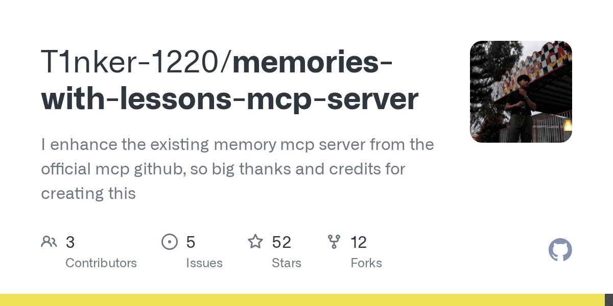 t1nker-1220/memories-with-lessons-mcp-server