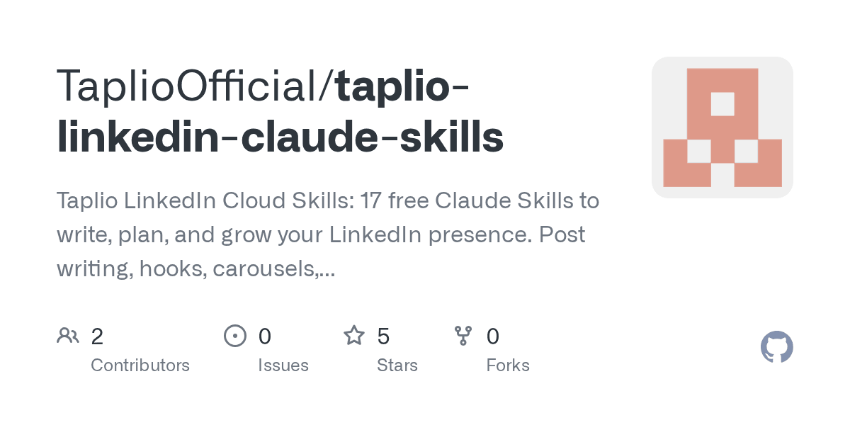 taplioofficial/taplio-linkedin-claude-skills