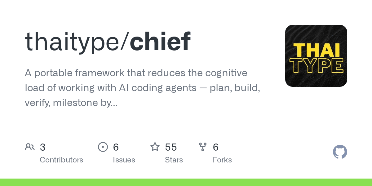 thaitype/chief