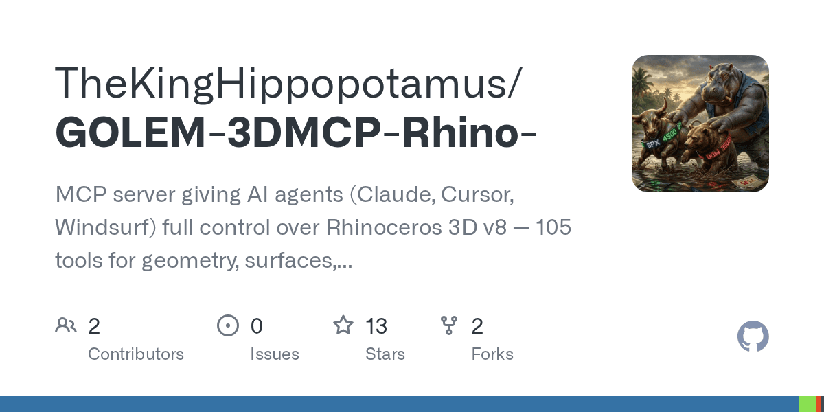 thekinghippopotamus/golem-3dmcp-rhino-