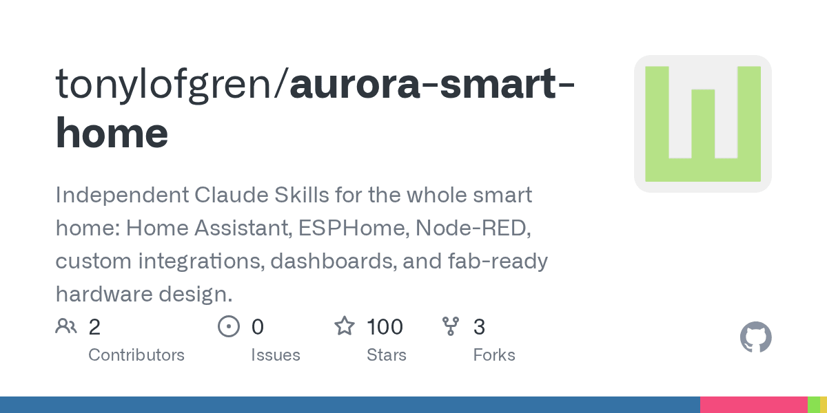 tonylofgren/supercharge-smart-home-claude-skills