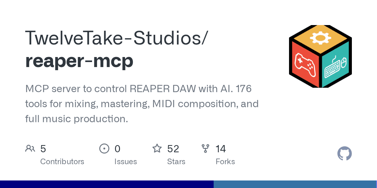 twelvetake-studios/reaper-mcp
