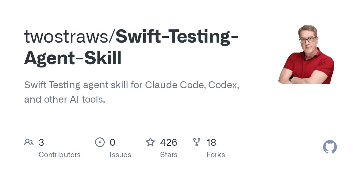 twostraws/swift-testing-agent-skill