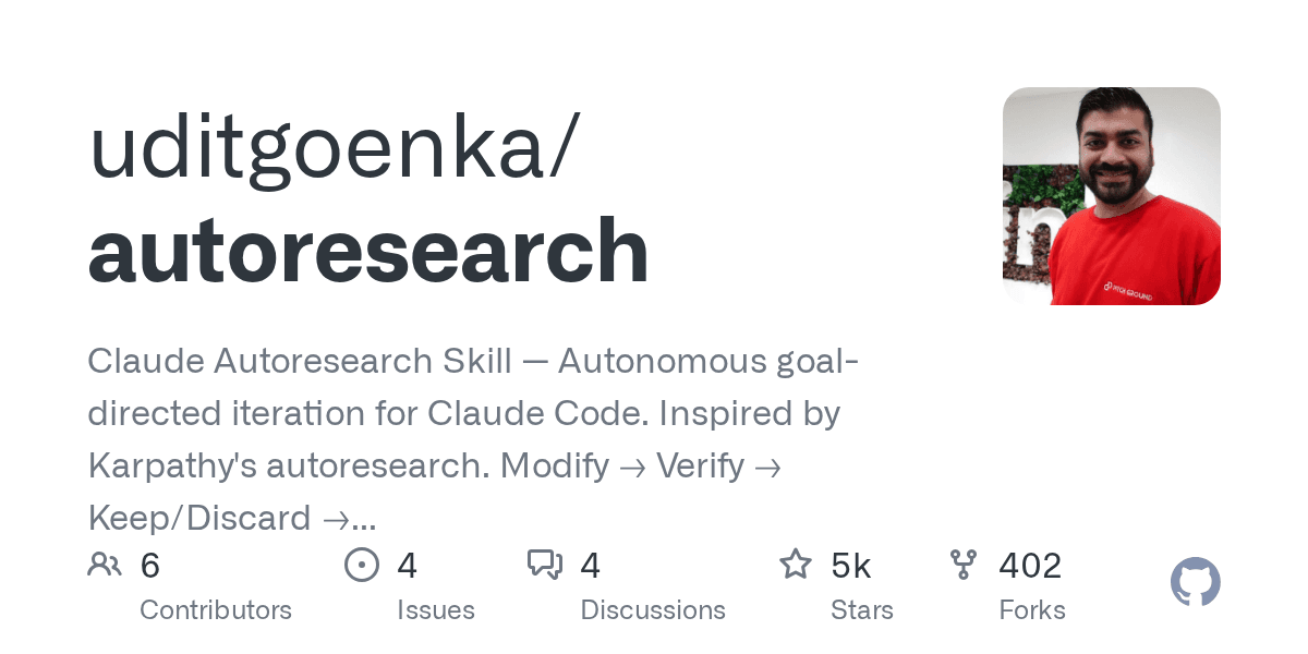 uditgoenka/autoresearch