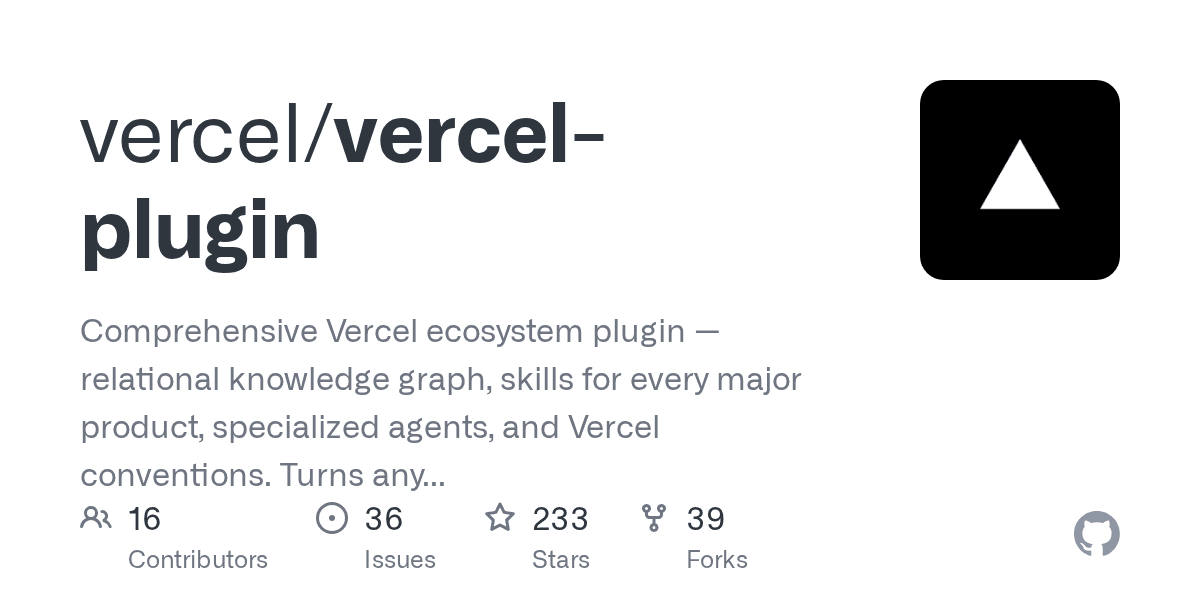 vercel/vercel-plugin