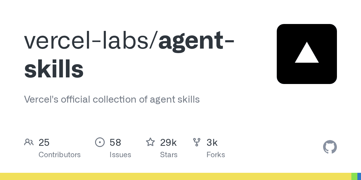 vercel-labs/agent-skills