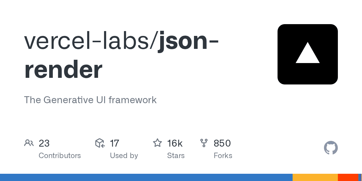 vercel-labs/json-render