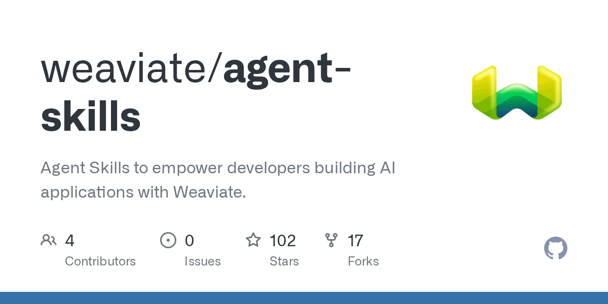 weaviate/agent-skills