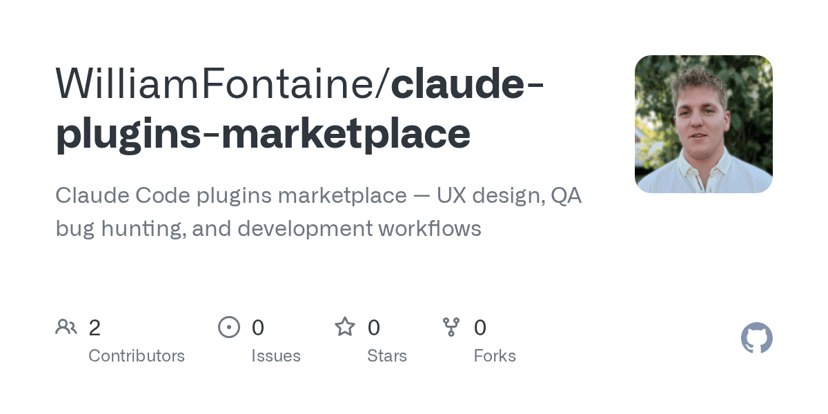 williamfontaine/claude-plugins-marketplace