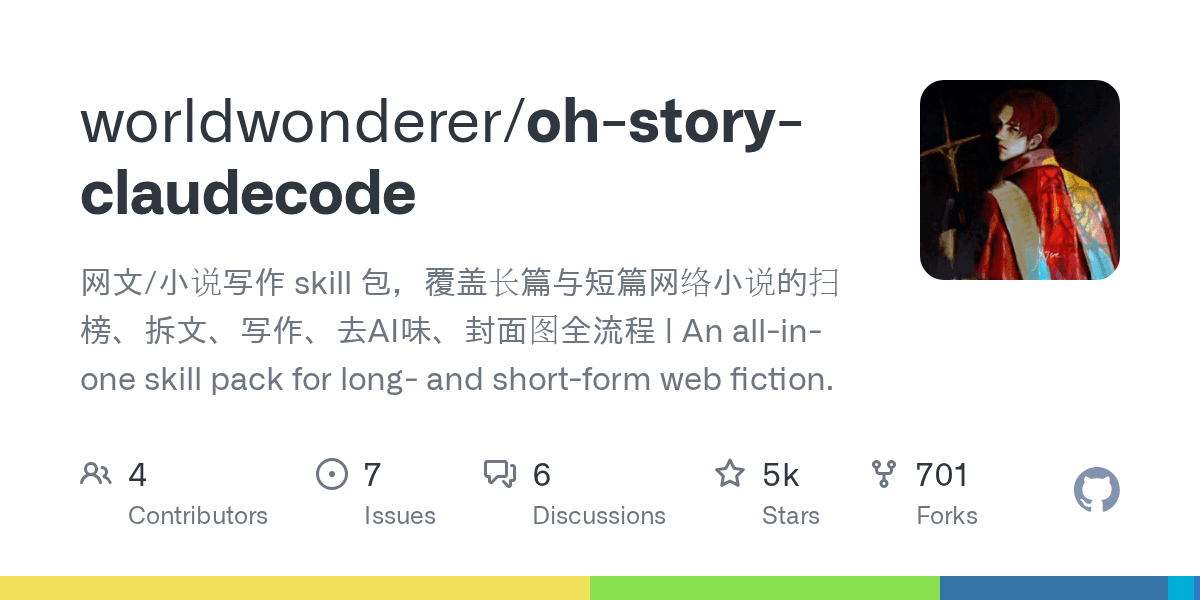 worldwonderer/oh-story-claudecode