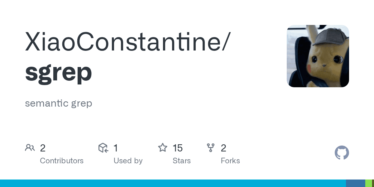 xiaoconstantine/sgrep