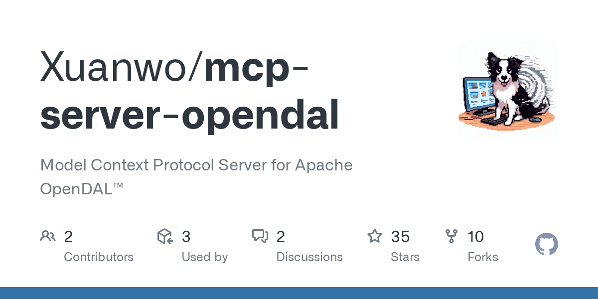 xuanwo/mcp-server-opendal
