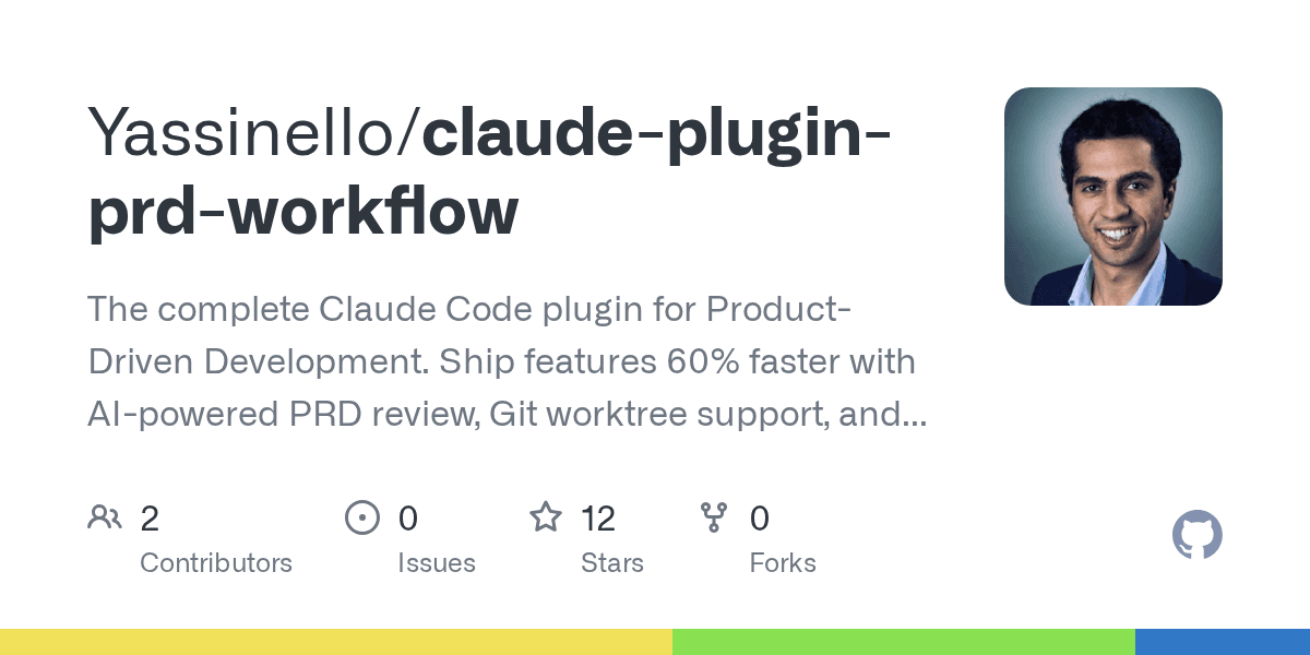 yassinello/claude-plugin-prd-workflow