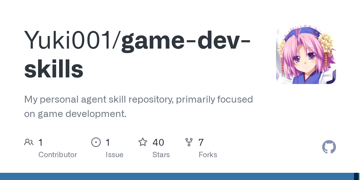yuki001/game-dev-skills