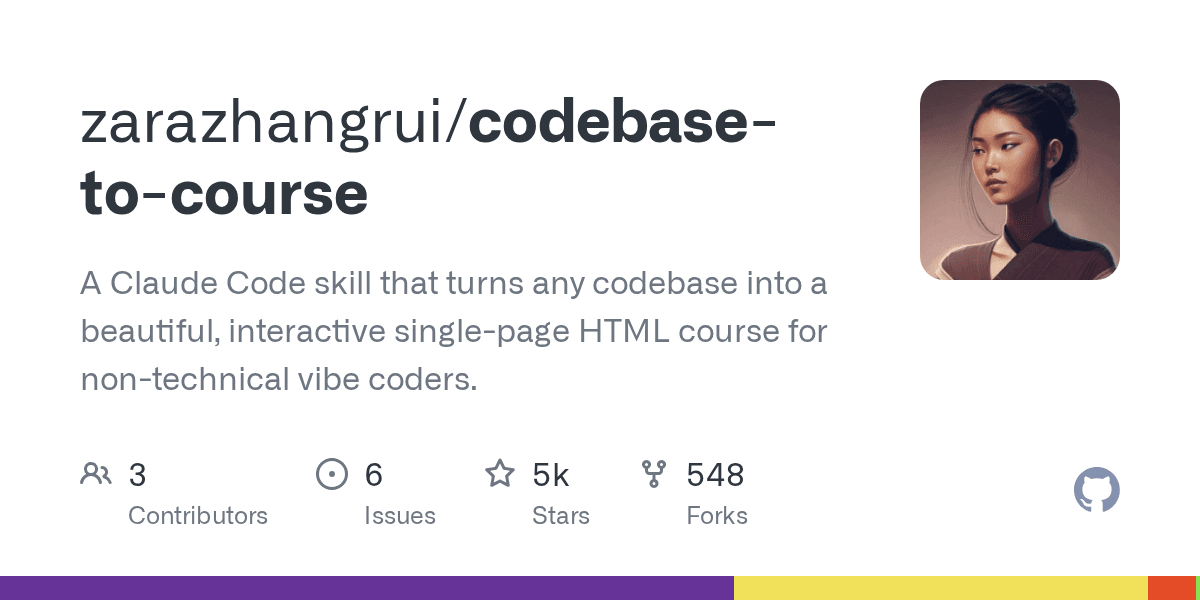 zarazhangrui/codebase-to-course