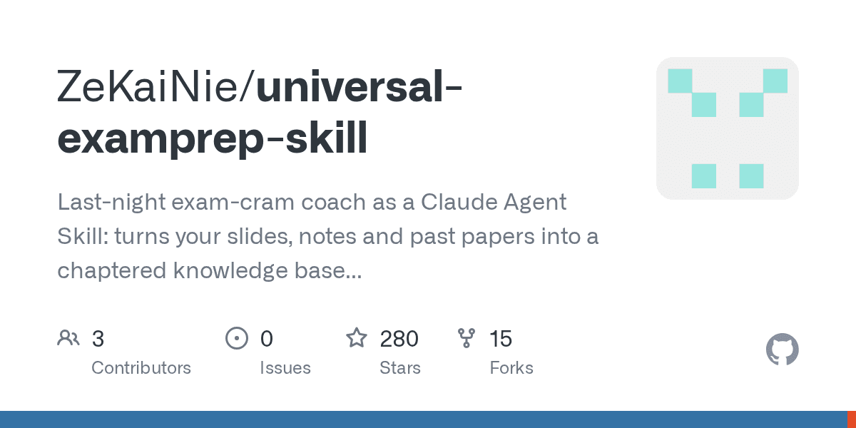 zekainie/universal-examprep-skill
