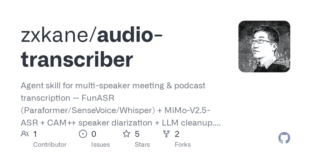 zxkane/audio-transcriber